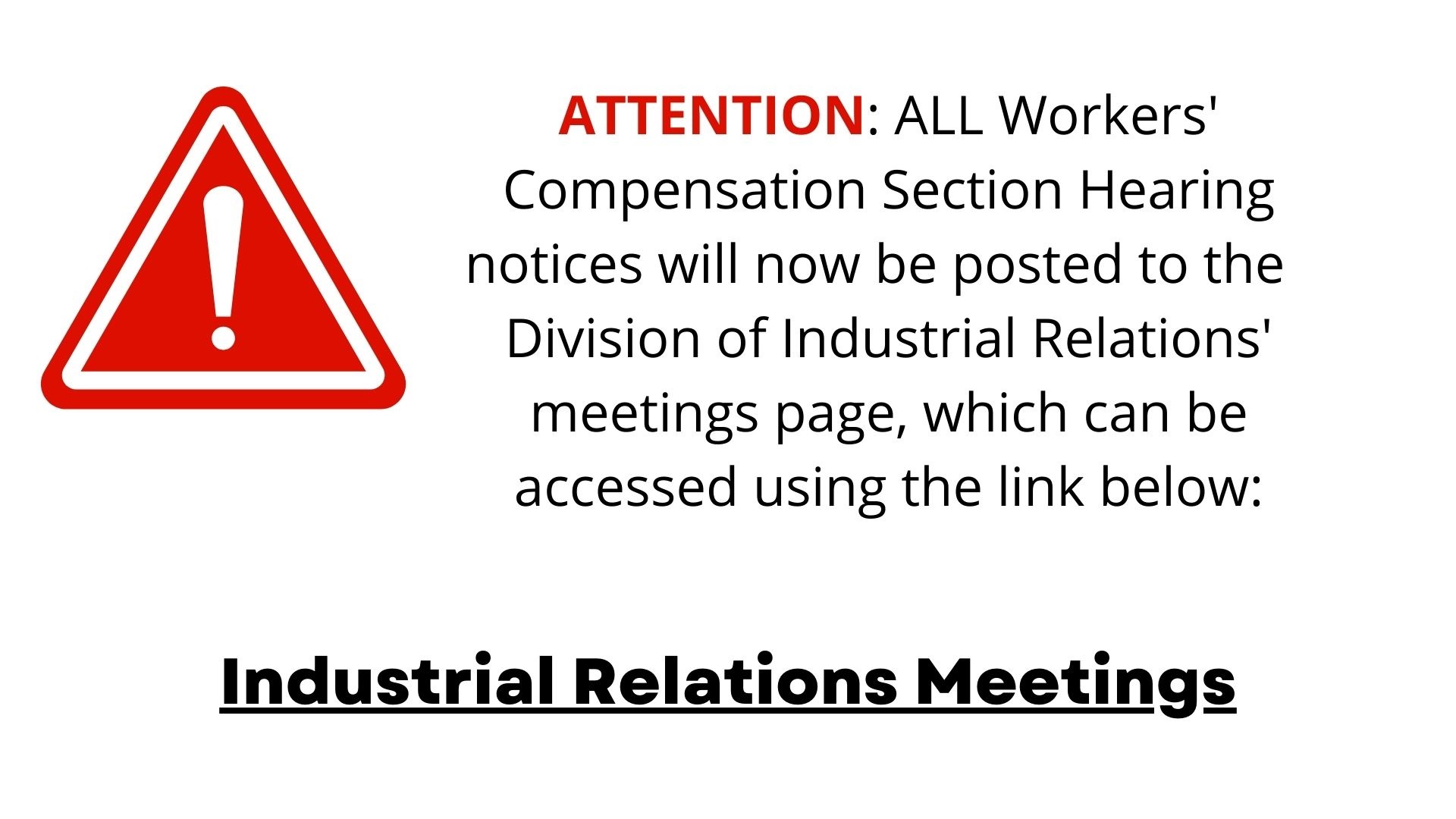 WCS Update to Notice of Public Hearing WCS Update to Notice of Public Hearing